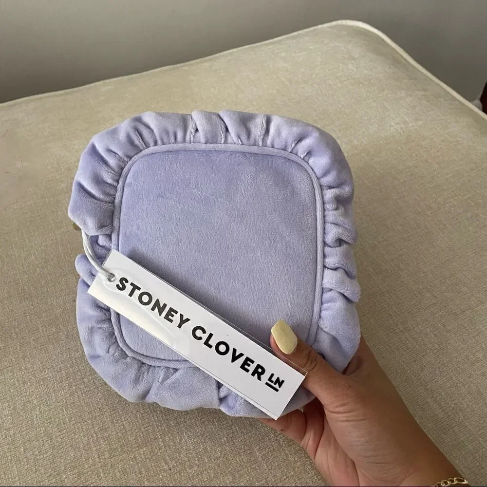 Stoney clover lane velvet mini pouch